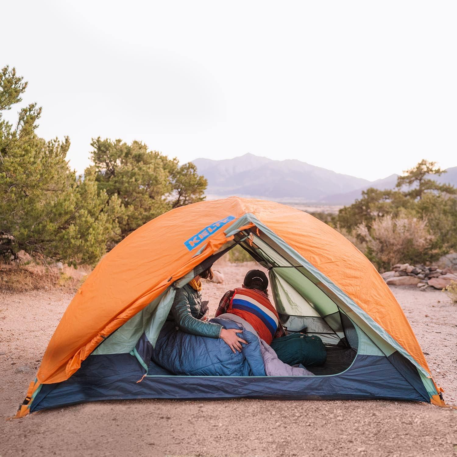 image:imageKelty Wireless Freestanding Camping Tent 2 4 or 6 Person Size Huge Interior and Peak Height Intuitive  Easy to Pitch Color Coded SetupGreen