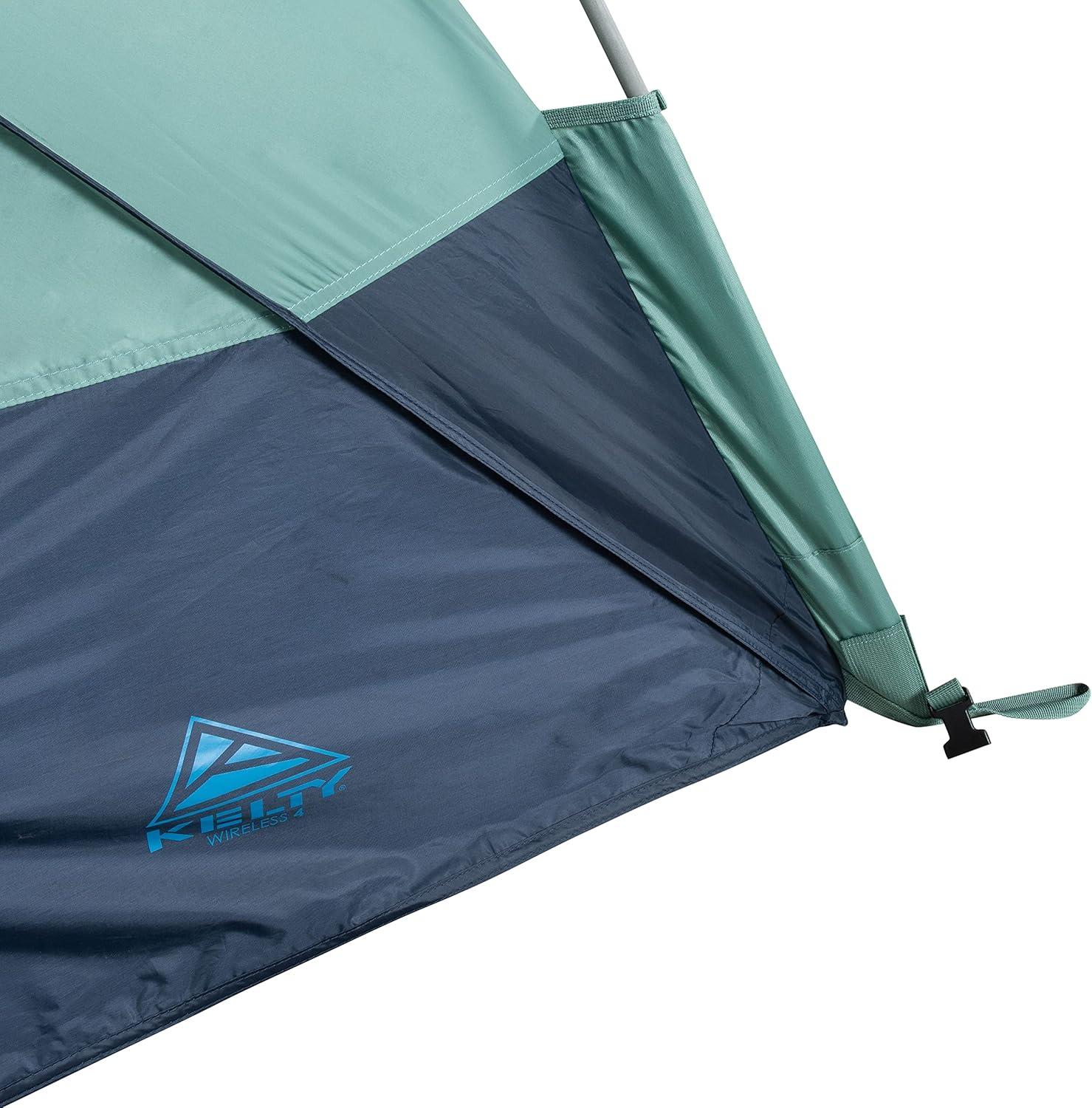 image:imageKelty Wireless Freestanding Camping Tent 2 4 or 6 Person Size Huge Interior and Peak Height Intuitive  Easy to Pitch Color Coded SetupGreen