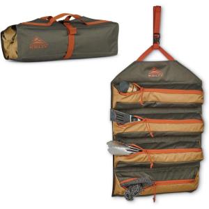 image:imageKelty Chef Roll  Kitchen Basics Organization Kit for Cooking Tools Knives Deep Zippered Pockets Rollup Storage