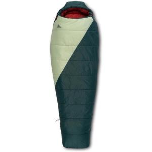 image:imageKelty Cosmic Synthetic Fill 20 Degree Backpacking Sleeping Bag  Compression Straps Stuff Sack IncludedDark Green