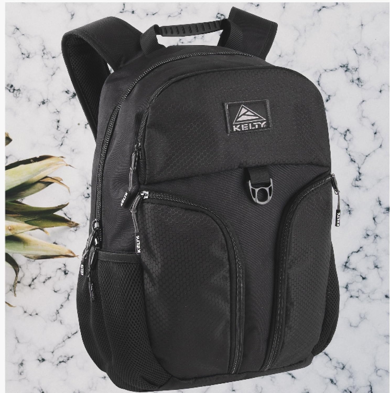 image:imageKelty Black Laptop Backpack 25 Liter 18 Inch Multipocket College Backpack for Men Women Hiking Work