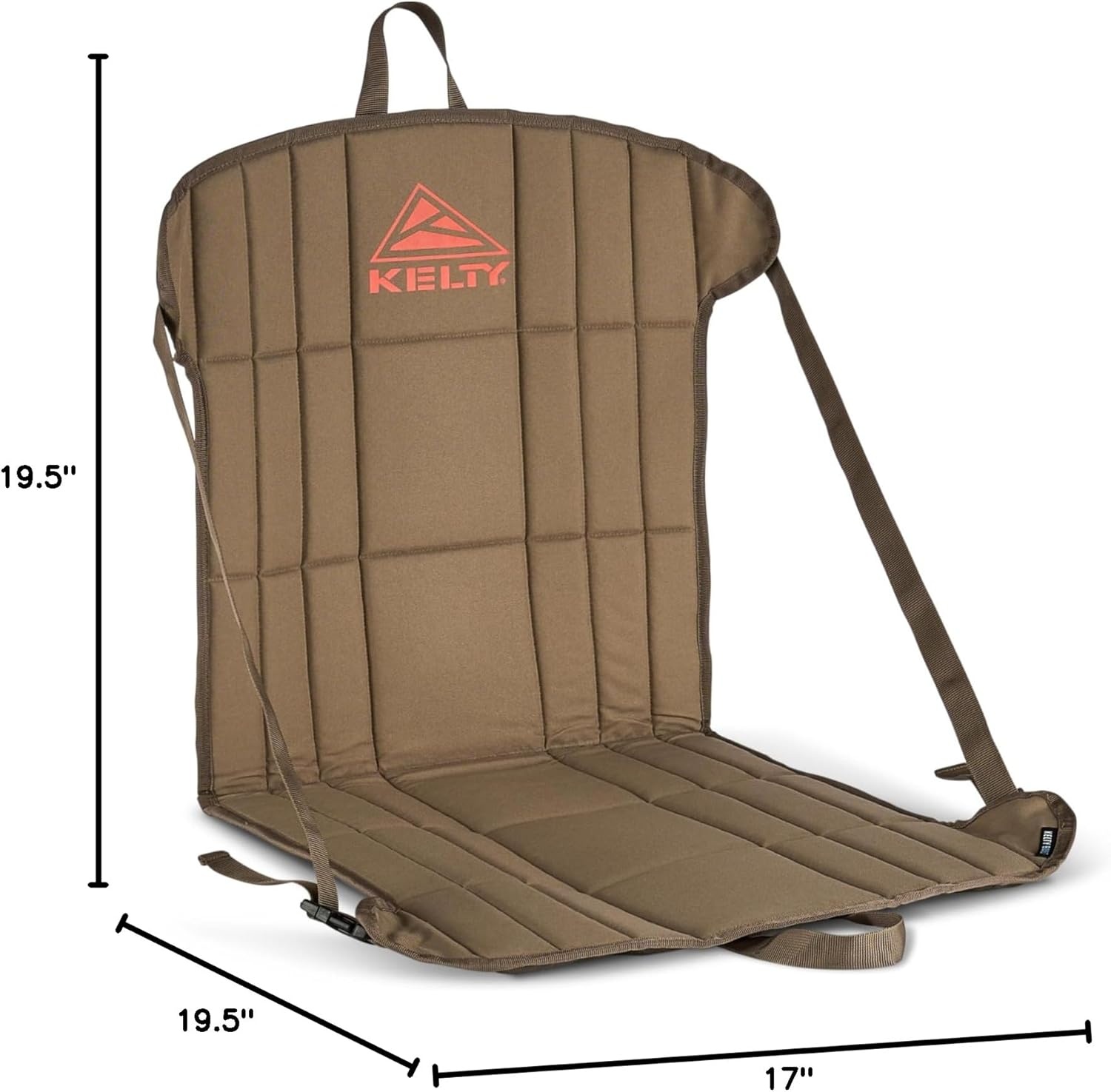 image:imageKelty Camp Chair Adjustable Minimalist Seat for Trail Breaks Stadiums Concerns Closed Cell Foam Padding 12oz Bungee CordBelugaBungee Cord Beluga