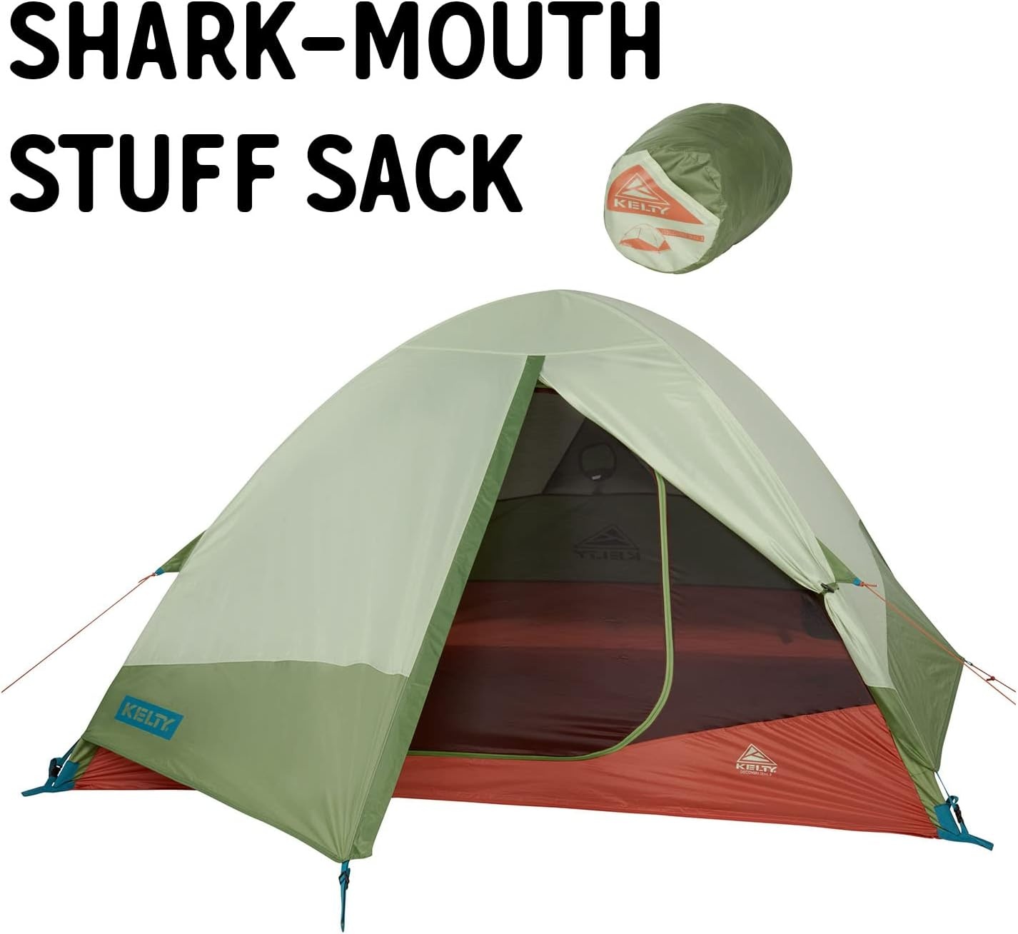 image:imageKelty Discovery 2 Person Tent Tent Footprint Bundle