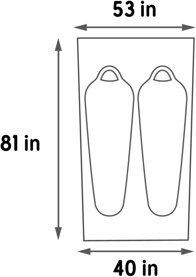 image:imageKelty Grand Mesa 2 Person Tent Tent Footprint Bundle