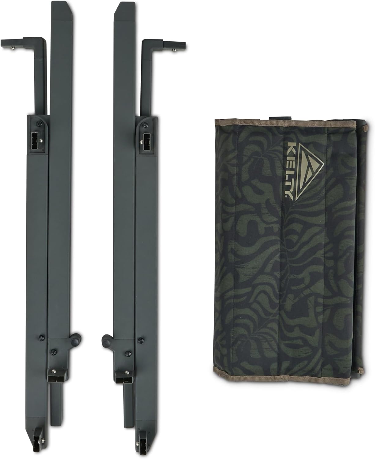 image:imageKelty RadArondack Camp Chair 600D Polyester Sturdy and Lightweight Aluminum Frame 8 lbs Carry Weight Built to LastBlack Fern