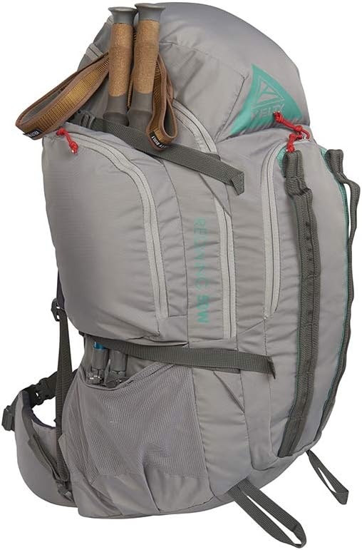 image:imageKelty Redwing 50 Womens 50 Liter Internal Frame Backpack for Hiking Backpacking Travel Hip Belt Women Specific Fit 2023 BlackoutSmoke