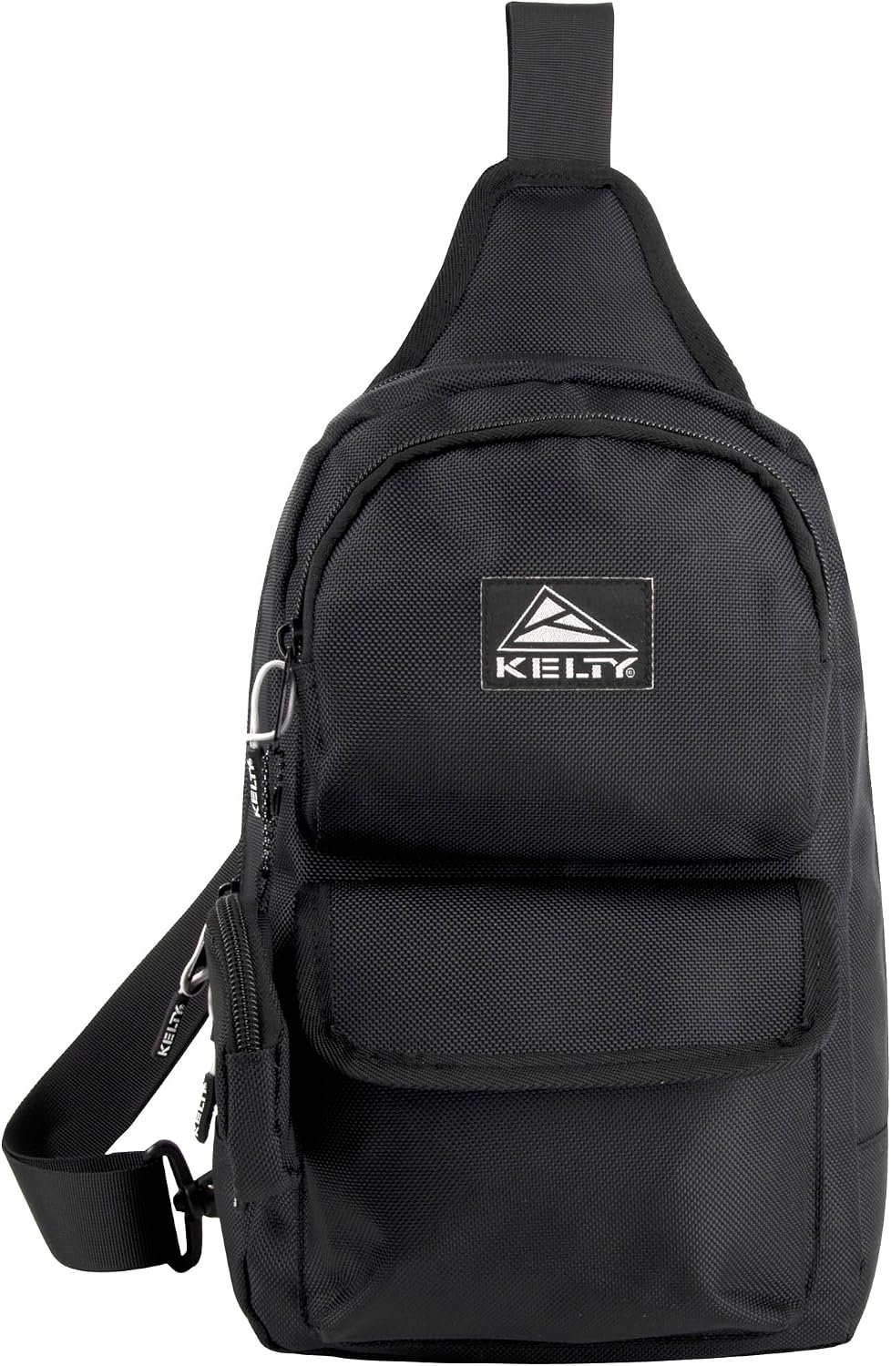 image:imageKelty Sling Crossbody Messenger Shoulder Backpack 825 Liter Capacity with Detachable Keychain Coin PouchBlack