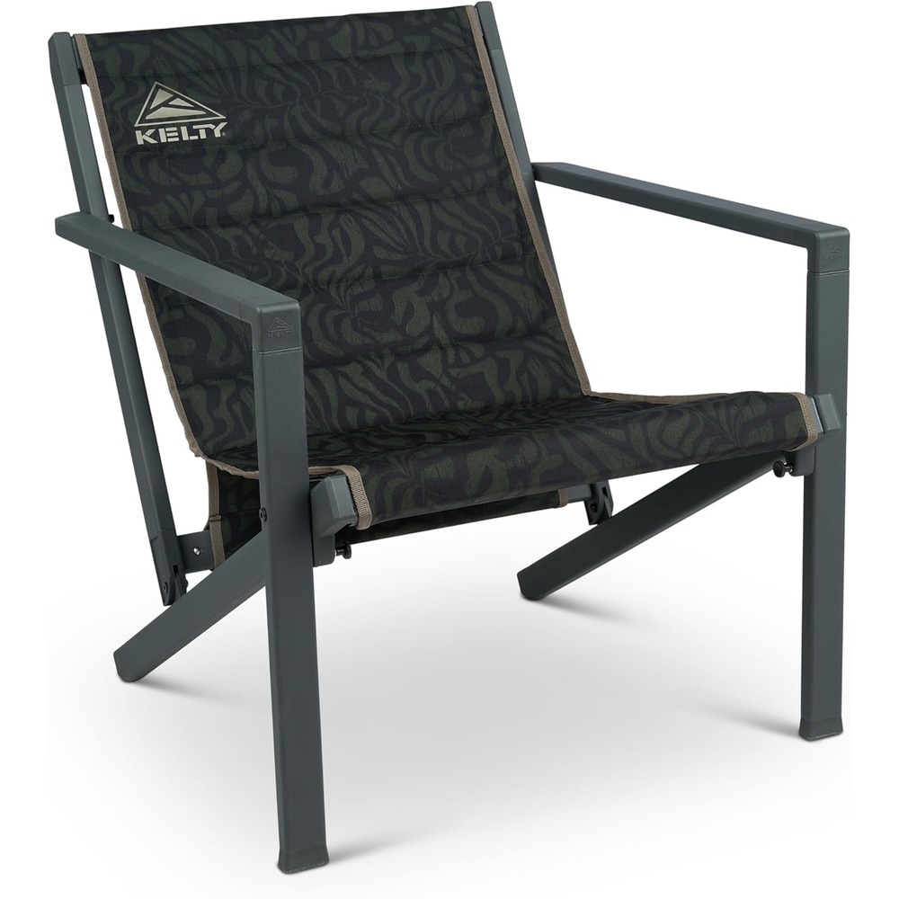 image:imageKelty RadArondack Camp Chair 600D Polyester Sturdy and Lightweight Aluminum Frame 8 lbs Carry Weight Built to LastBlack Fern