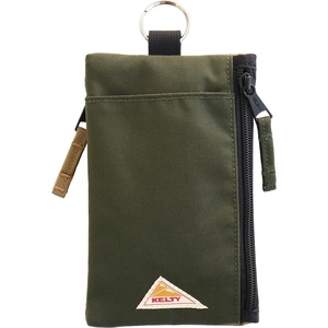 image:imageKelti 3259234725 FES POUCH 4 Compact Pocket with Key RingOlive Drab x Tan