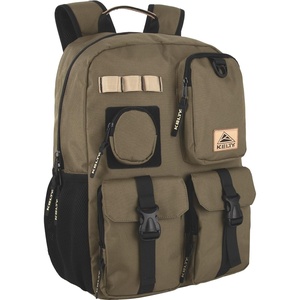 image:imageKelty 18 Inch 24 Liter Capacity Multipocket Laptop Backpack Padded Back Shoulder Straps Top Carry Handle for Travel amp CommuteFern Green