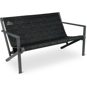 image:imageKelty Rad Loveseat 2Person Camping Chair  Portable Folding Outdoor Double Chair with Carry Bag Aluminum Frame 500 lb Capacity Black Fern