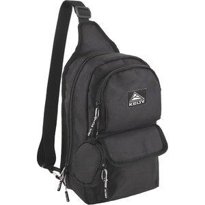 image:imageKelty Sling Crossbody Messenger Shoulder Backpack 825 Liter Capacity with Detachable Keychain Coin PouchBlack