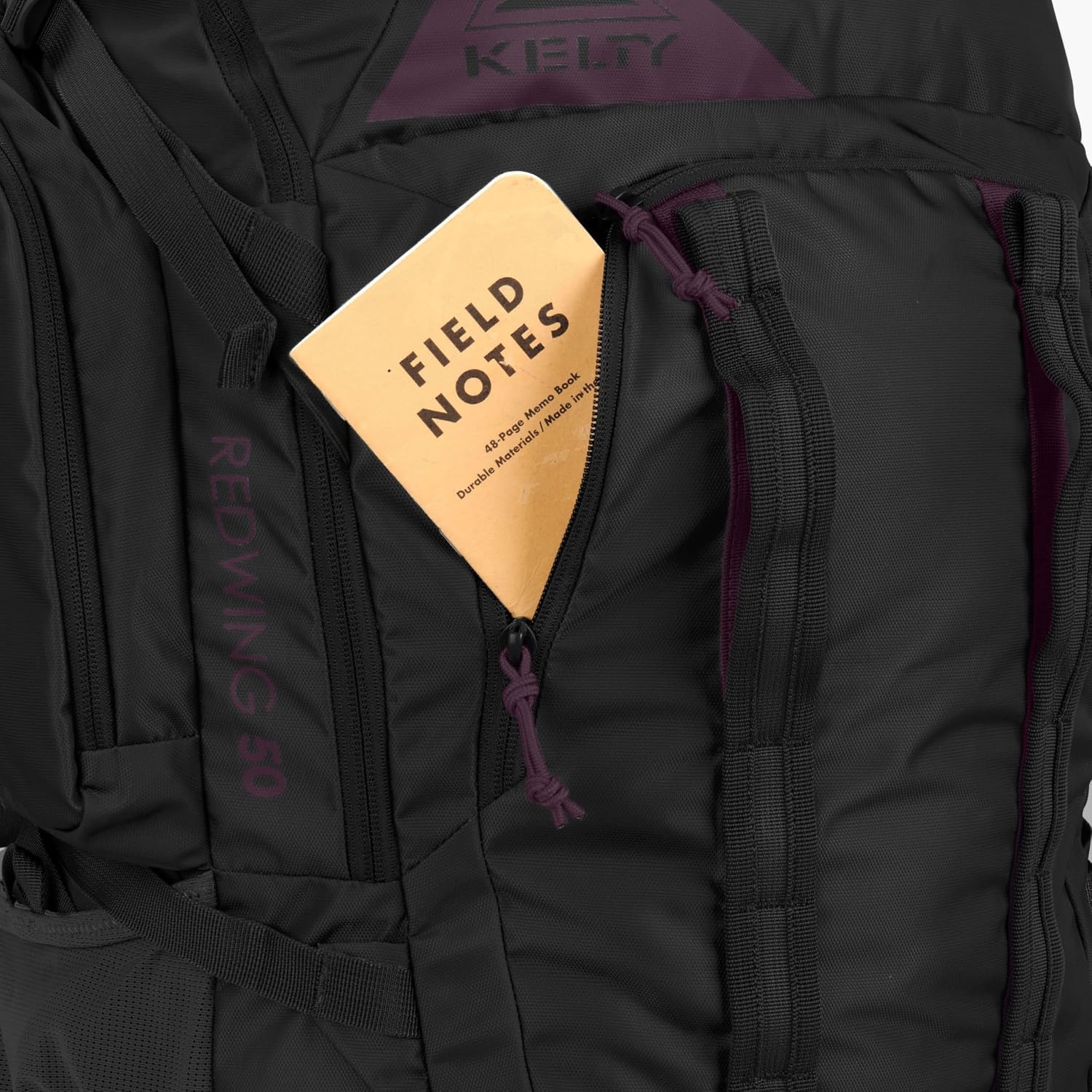 image:imageKelty Redwing 50 Womens 50 Liter Internal Frame Backpack for Hiking Backpacking Travel Hip Belt Women Specific Fit 2023 CinnamonBlackout