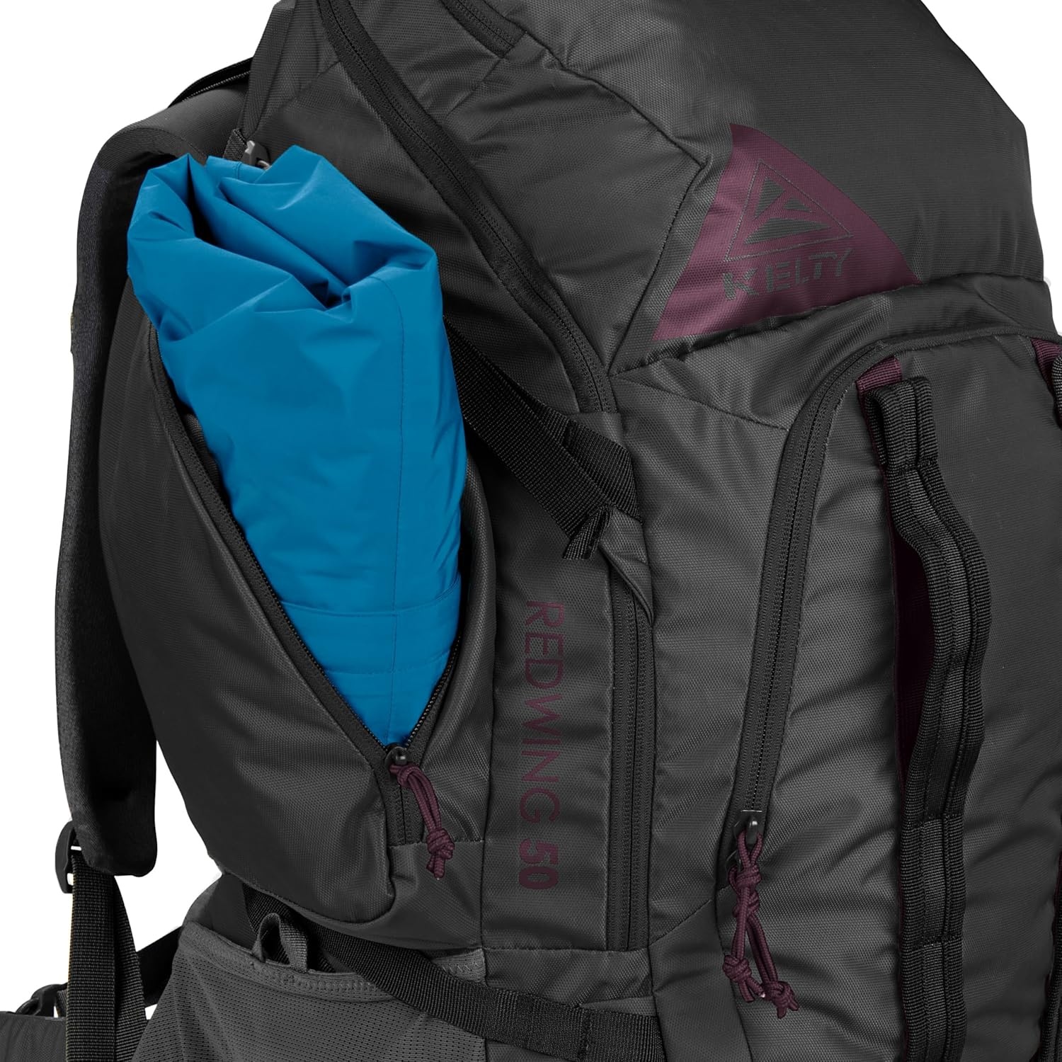 image:imageKelty Redwing 50 Womens 50 Liter Internal Frame Backpack for Hiking Backpacking Travel Hip Belt Women Specific Fit 2023 CinnamonBlackout